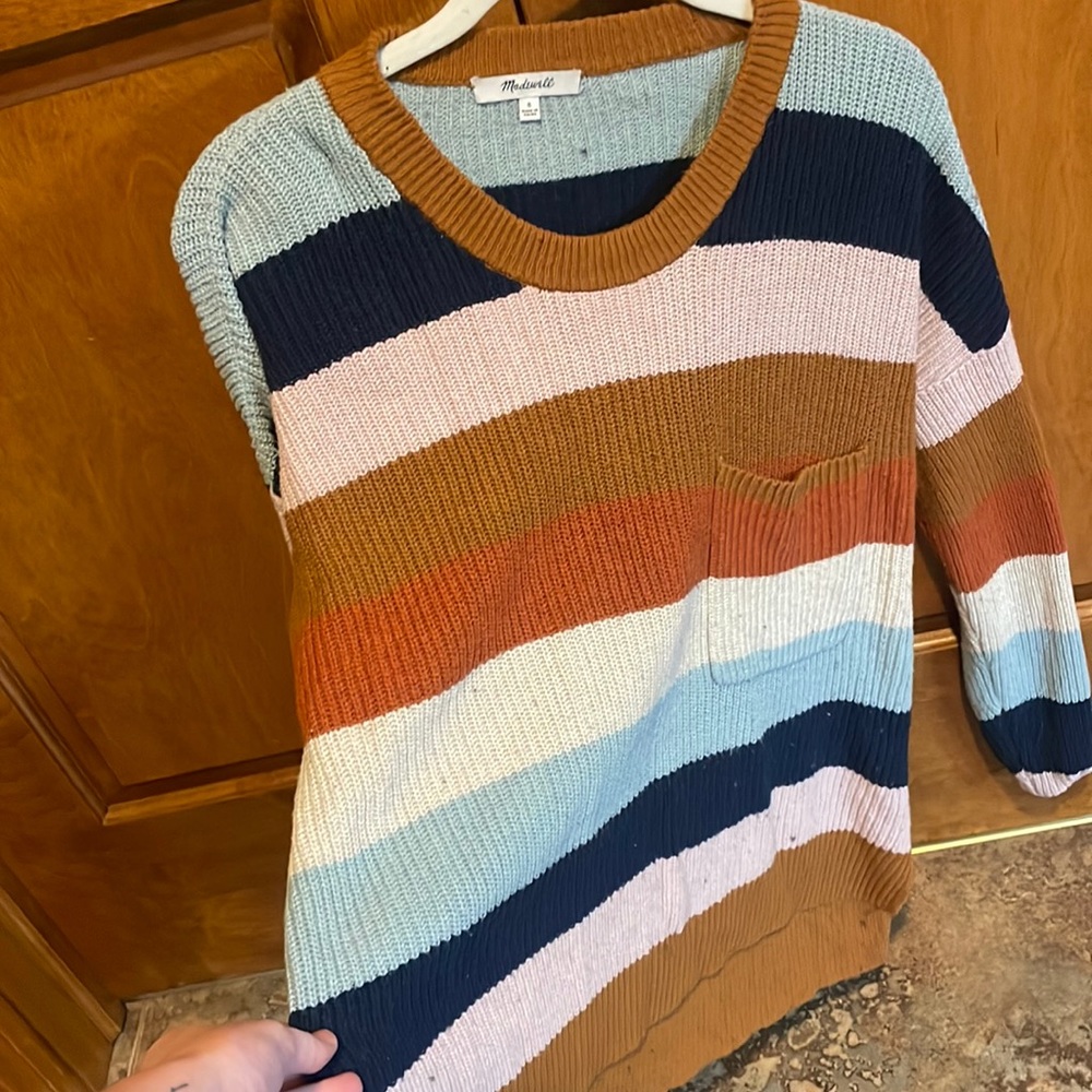 Madewell Stripped Sweater